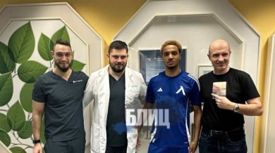 Първо в БЛИЦ: Око-Флекс с екипа на Левски!