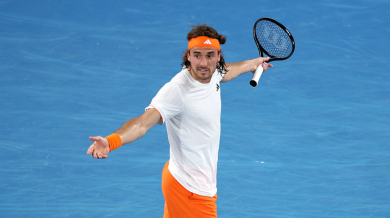 Циципас срещу екзекутора на Григор Димитров