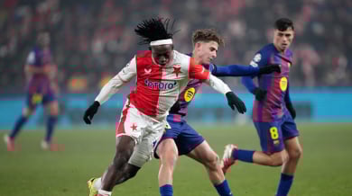 Голово шоу в Прага зарадва Барселона