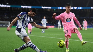 Микел Оярсабал пак герой за Реал Сосиедад