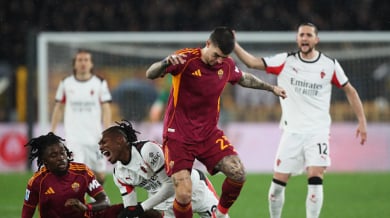 Милан се спаси в здрав сблъсък на "Олимпико"