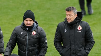 Янев зарадва футболистите на ЦСКА