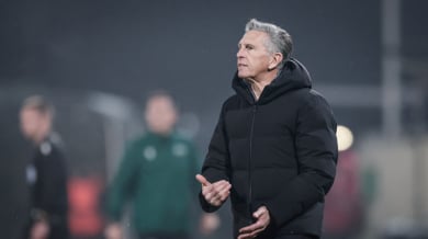 Клод Пюел пожела успех на Лудогорец