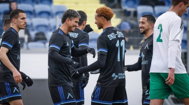 Радост на "Герена": Хуан Переа тренира за първи път с Левски