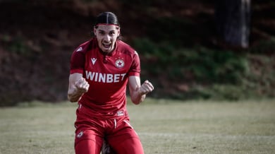 ЦСКА показа впечатляващи кадри от победата над Дунав