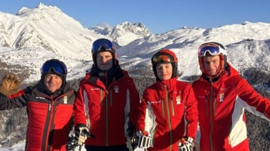 Първи български тест на олимпийското трасе в Ливиньо