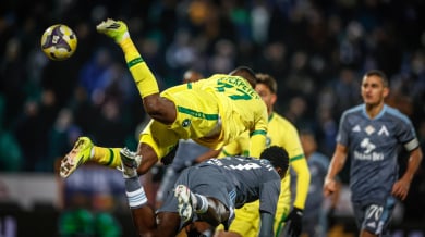 Уникални кадри показват гледната точка на съдията при гола на Лудогорец