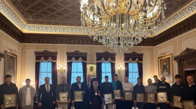 Пловдивският митрополит Николай пожела успех на националите по тенис