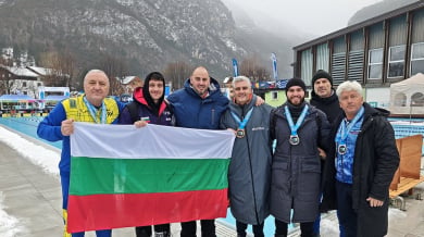 Силно представяне и 11 медала за България на Европейското по ледено плуване