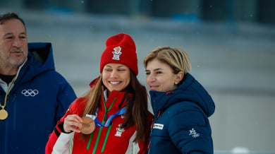 Велико! Дафовска награди Лора Христова на Олимпиадата