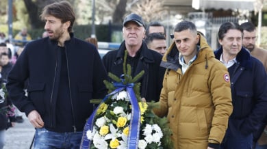 Левски почете патрона си Снимки