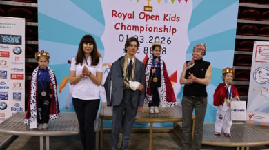 Царското семейство на България награди победителите в Royal Kids Open