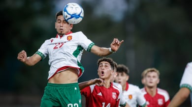 Дебютант титуляр за България U21, левскар капитан
