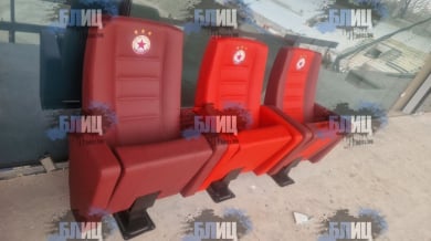 Първо в БЛИЦ: Пристигнаха уникалните седалки за ВИП-ложите на новата "Армия"