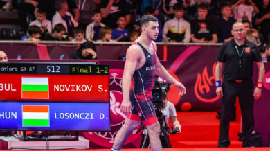 Новиков на полуфинал на Европейското