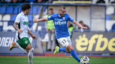 Спартак (Варна) се раздели опитен футболист