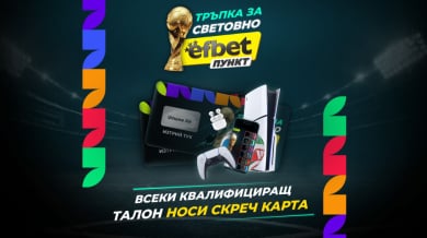 efbet Пункт стартира специална кампания за Световното първенство по футбол 2026