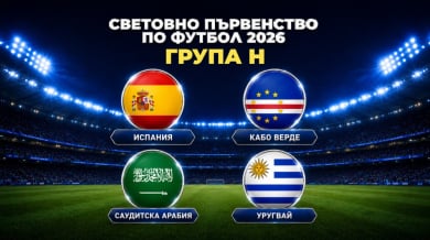 Група "H" на Мондиал 2026: Испания е фаворит, но Уругвай няма да стои в сянка