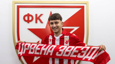 Цървена звезда представи наш национал