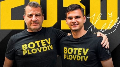 Ботев Пловдив обяви новина за Никола Илиев