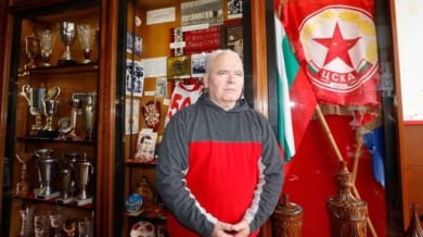 Популярният фен на ЦСКА Чичо Граф става на 74