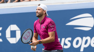 Неприятна случка зарадва Гришо на US Open