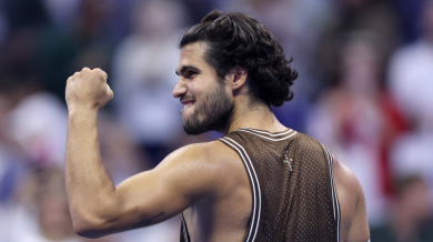 Алкарас мина през португалец след обрат на US Open