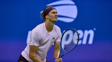 Зверев оцеля на US Open, въпреки че игра зле
