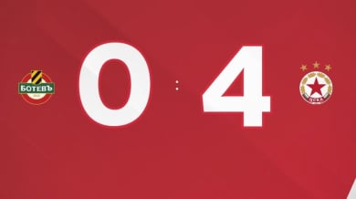 ЦСКА размаза Ботев Пловдив като гост