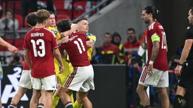 Бой между Украйна и Унгария за финал на мача в Будапеща