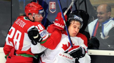 Канада започна с 6:1 над Беларус на Световното