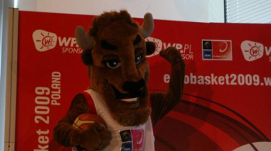 Зубър стана талисман на Евробаскет 2009