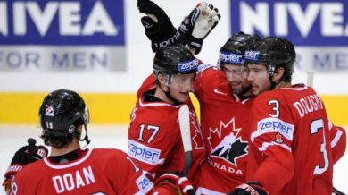 Канада на полуфинал на Световното по хокей на лед
