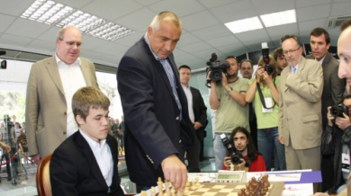 Бойко Борисов направи първия ход в М-Тел Мастърс 2009