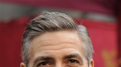 Джордж Клуни кани Бербо в Италия
