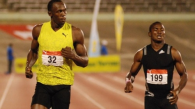 Болт спечели и на 100 метра в Ямайка