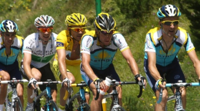 Армстронг трети след осмия етап на Тур дьо Франс
