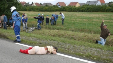 Убиха жена на Тур дьо Франс