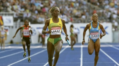 Ямайка със злато в женската щафета на 4х100 м.