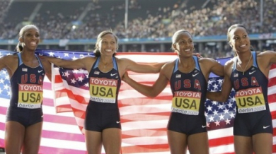 САЩ с титлата на 4х400 метра при жените