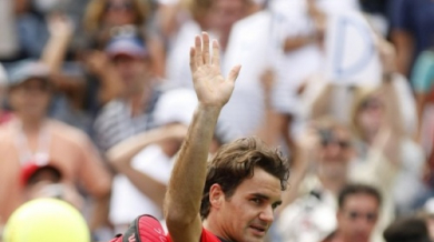 Федерер тръгна с чиста победа на US Open