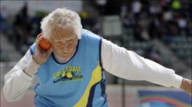 Баба на 100 години спечели златен медал