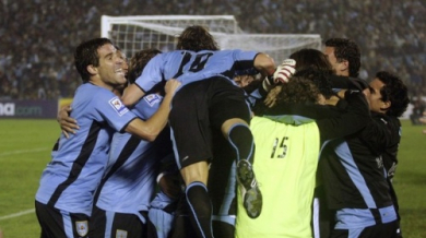 Уругвай е последният участник на Мондиал 2010
