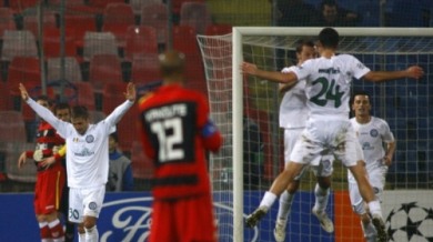Унирея с първа домакинска победа в Шампионската лига