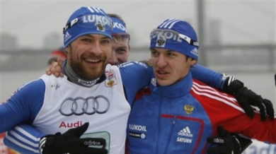 Руснаци спечелиха мъжката щафета в ски спринта