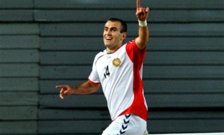 Юра Мовсисян вкара първия гол за Армения
