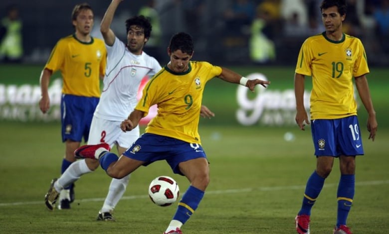 Пато вкара второто попадение за Бразилия срещу Иран