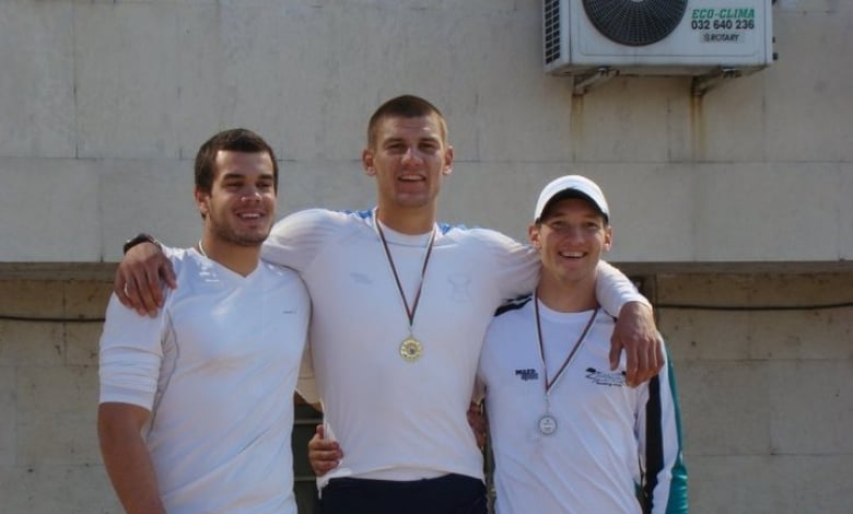 Божилов (в средата), Любомир Господинов (вдясно) и Веселин Русинов, снимка: официален сайт