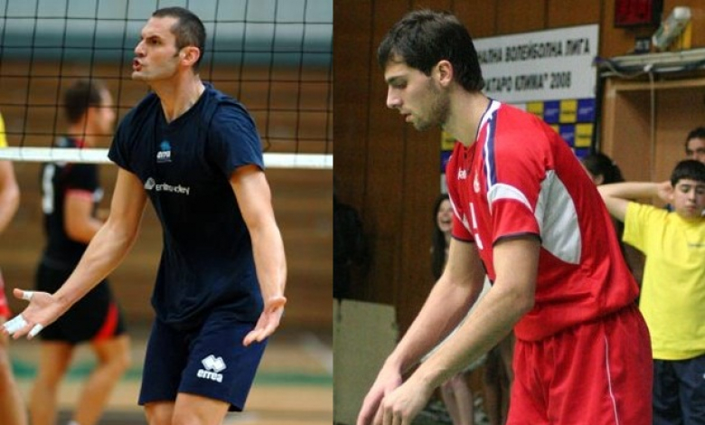Смилен Мляков (вляво) и Иван Колев
Снимка: BGvolleyball.com
