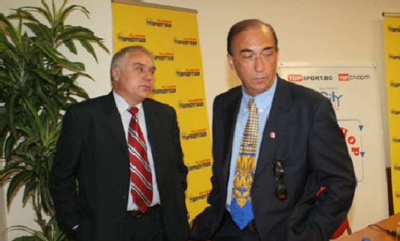 Костадин Гергинов (вляво) /снимка &quot;Топспорт&quot;